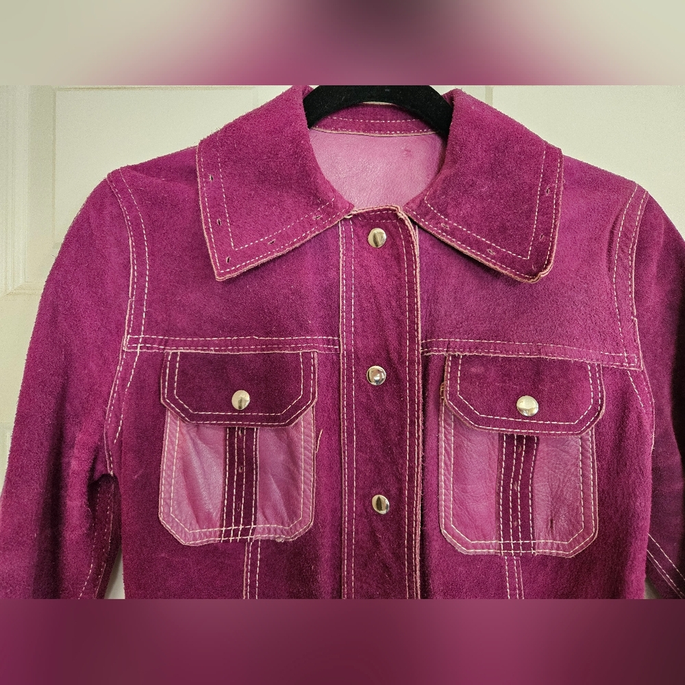 Reversible leather/suede jacket - Picture 12 of 16